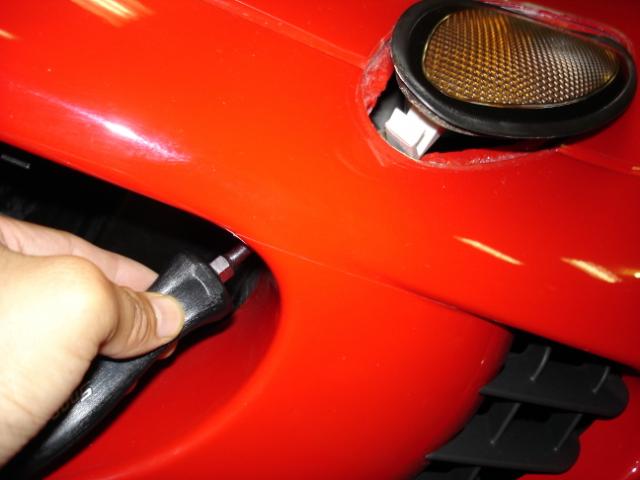 lotus elise turn signal pop out repair